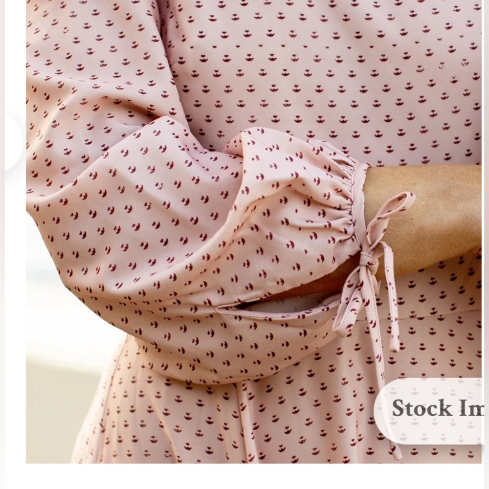 Joyfolie ADEL Dress in Pistachio Shell Print.size 8 - Picture 8 of 10